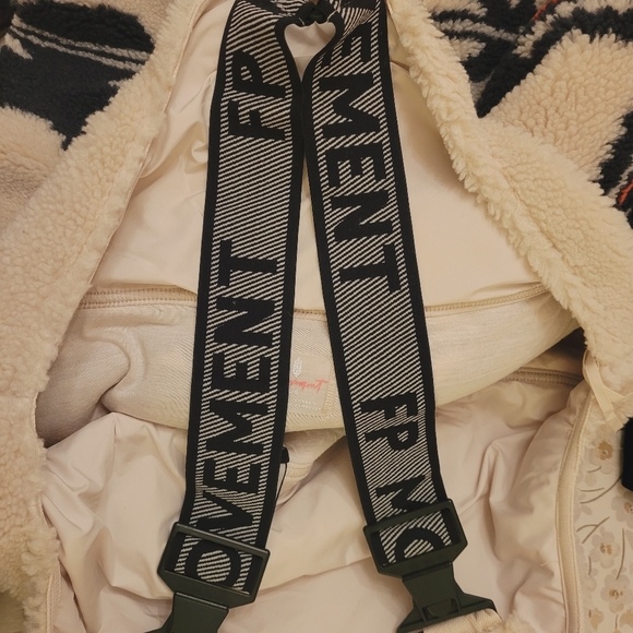 Free People Movement Hit The Slopes Fleece Overalls. Ice Jumpsuit - Picture 8 of 8